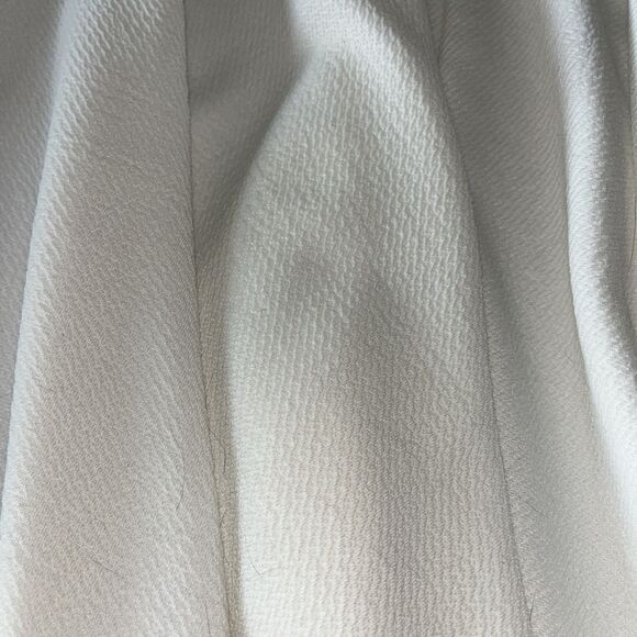 Urban Coco WHITE Polyester Stretch Swing Mini Skirt, Size L - Picture 2 of 4